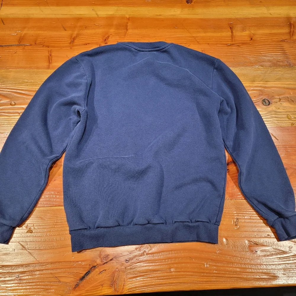 H&M Divided Crewneck Sweater Navy Blue Men Small - Picture 3 of 3